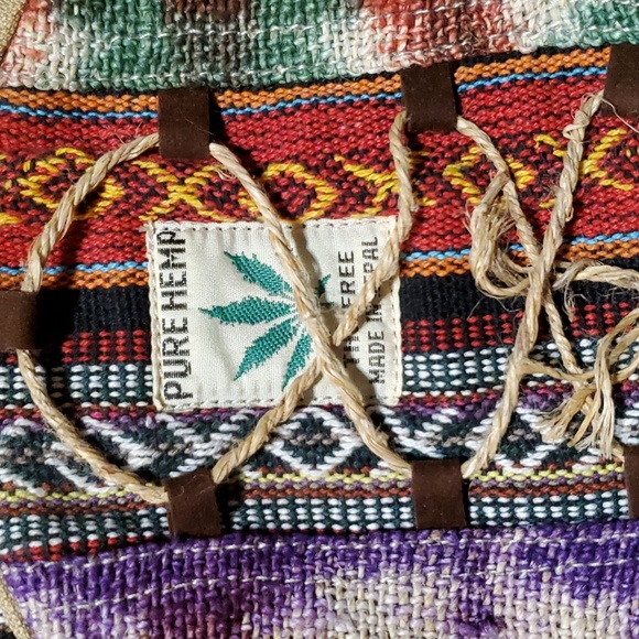 Pure Hemp back pack - Picture 2 of 5